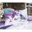 Multicolore drap-housse et coussin décoratif Ambesonne-106790662