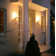 Classic Outdoor Globe Wall Light L 585 S with Motion Sensor E27 Flush Mount