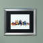 « atlanta georgia horizon blue », impression encadrée sur toile-40142885-17765827