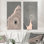 Spiral Gray Rift On Wood Slide - Minimalisme, art mural 2 pièces, impression sur toile gris minimaliste