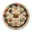 Saraye Solid Wood Wall Clock-1416118325