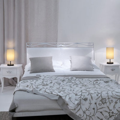 Lampe de table USB en métal