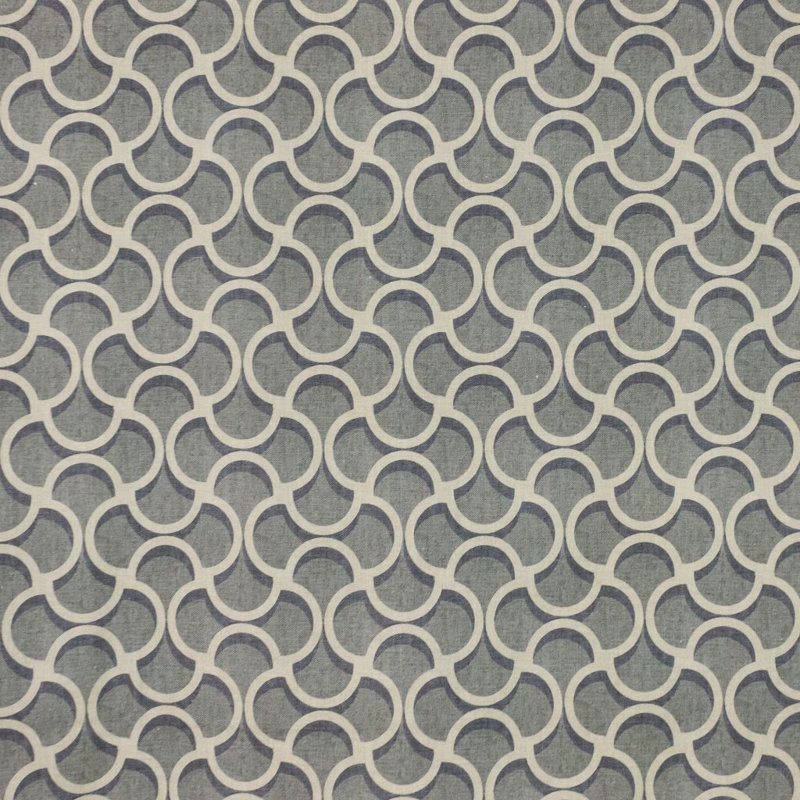 Tissu 100% coton Coburn, Anthracite