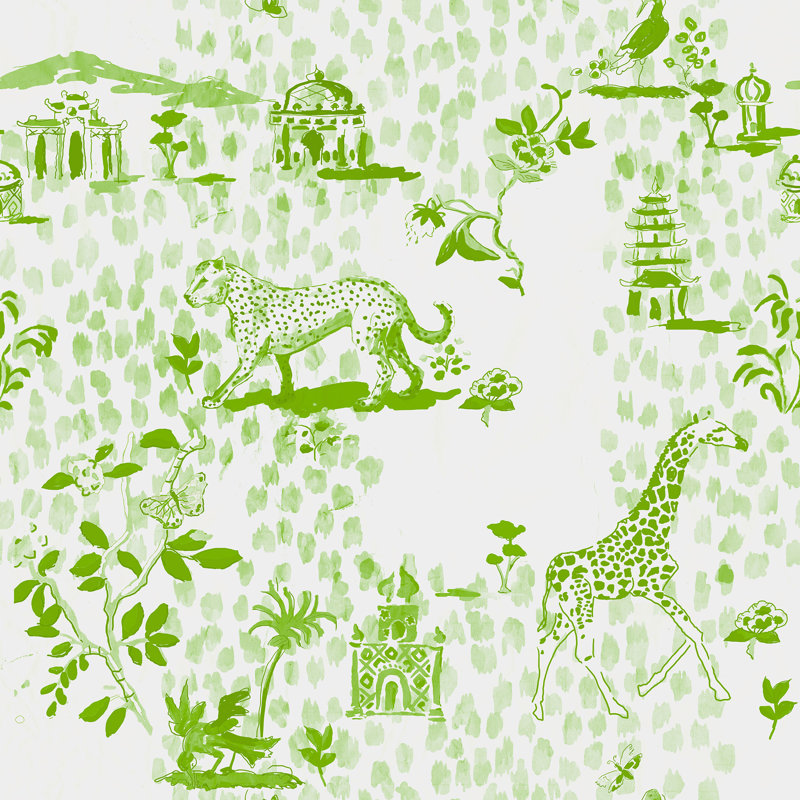 Safari Toile, Green