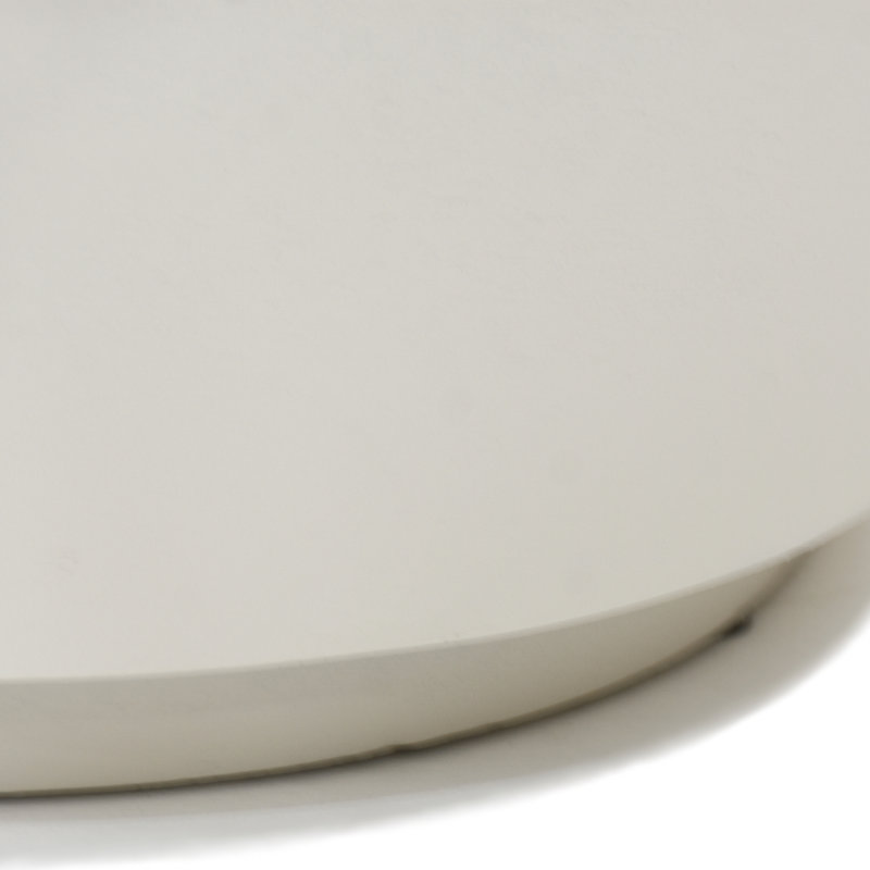 ROME Round Concrete Side Table 45 x 45 x 51.5 cm, Cream