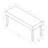 6Pc Dining Set Contemporary Style White Faux Marble Rectangular Table Full Back Upholstered Chairs Bench Light Gray Black Finish Dining Room Wooden Furniture-2056719769