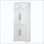 Armoire de cuisine Farmhouse avec 8 portes, armoire de rangement avec 4 tablettes réglables, tiroir caché, support à vin, armoire polyvalente pour la cuisine, la salle à manger et la salle de bain-117856653