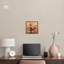 Art floral glamour sur toile bourgogne-105673566-105673567