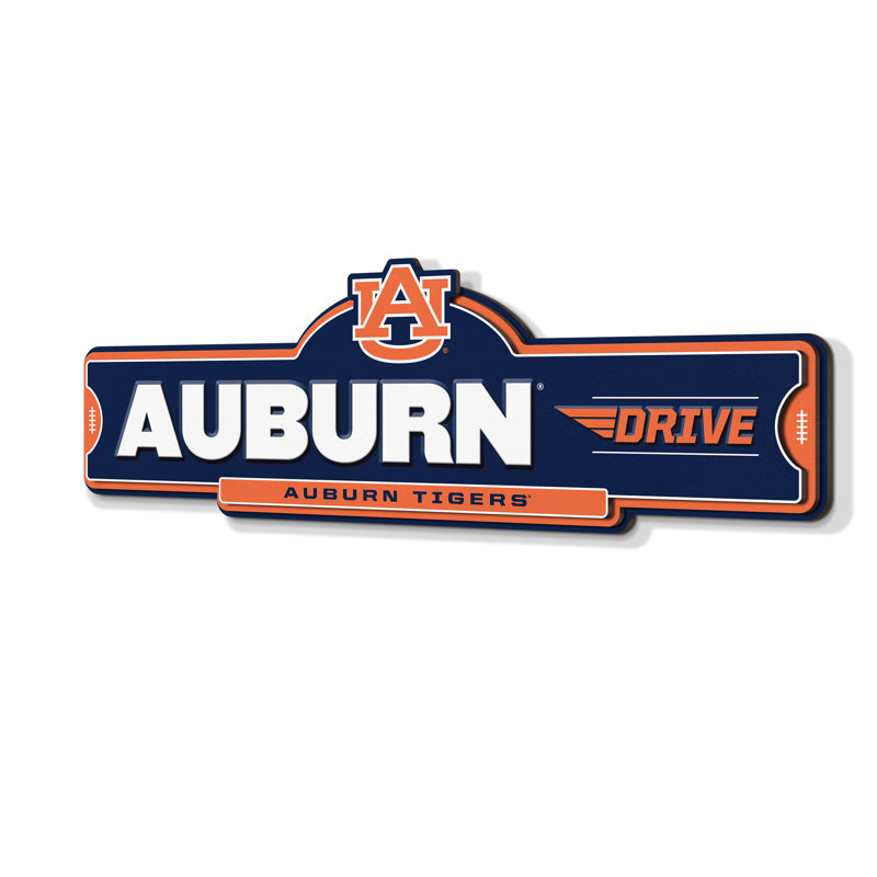 NCAA Auburn Tigers Street Sign