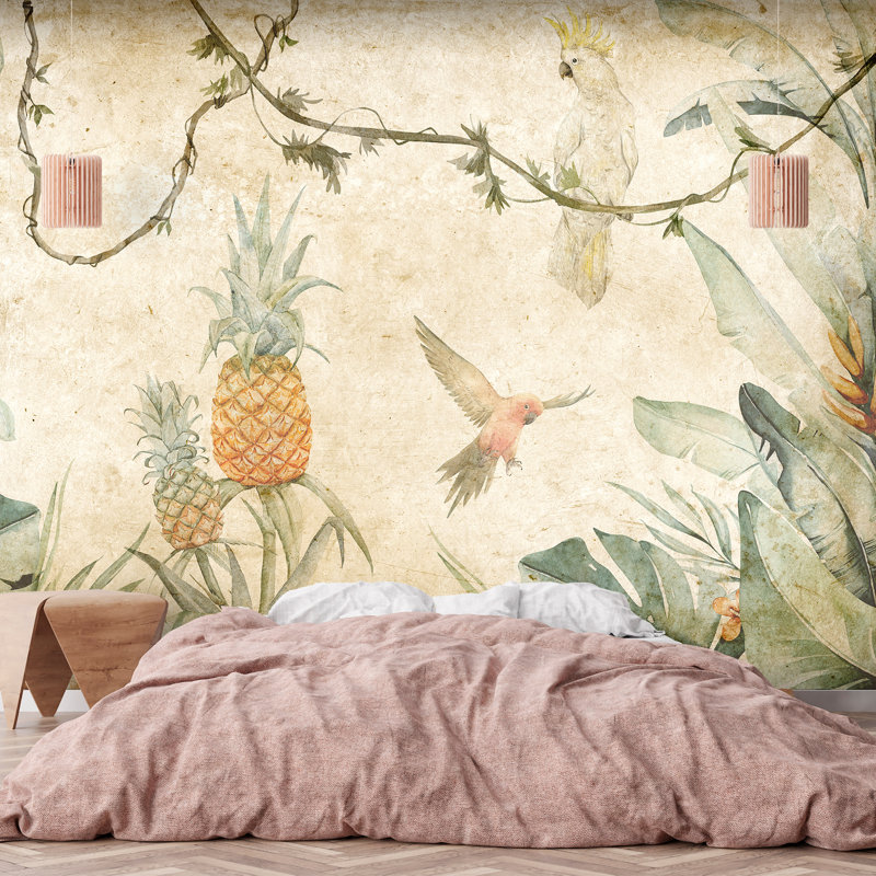 Floral Roll, 27.6" L x 39.4" W