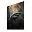 Requin gris la majesté sur bois-863455249