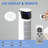 42'' Evaporative Air Cooler Tower Fan with 4 Modes, 12 Hour Timer, LED Display and Remote Control-99187377
