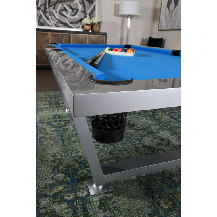 RACK Pool Tables Table de billard / de billard 8 pieds Rack Orion (bleu) -  Wayfair Canada