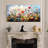 Farmhouse Style Floral and Botanical Painting, Colorful Flower Market Canvas Wall Art, 24"X48"-1407551532