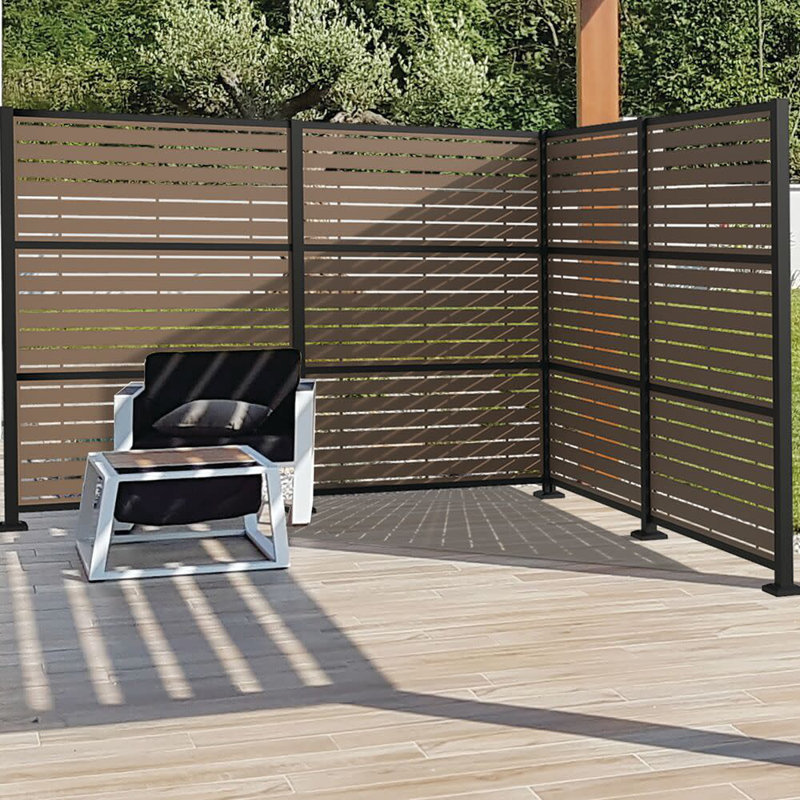 2 ft. x 4 ft. Decorative Screen Panel Corner Post Extension Kit