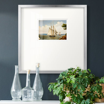 «Little Sailpremium», reproduction encadrée