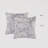 Umbra Bloom Linen Blend Pillow Cover Navy/Neutral