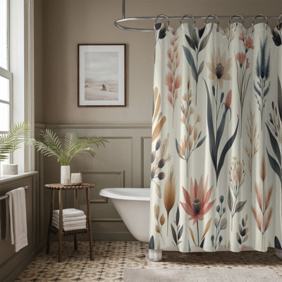 Rideau de douche standard 1 pièce Bouyer