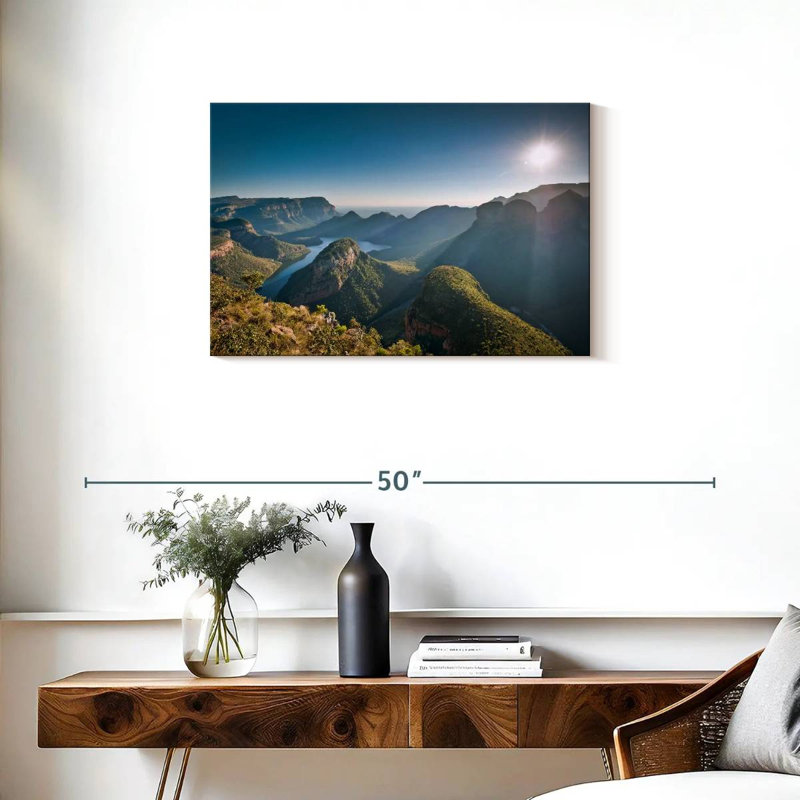 Ravi Blyde River Canyon Sunrise, H 20 po x l 30 po