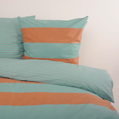 BOLD STRIPES Cotton Duvet Cover Set Set