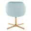Fauteuil d'appoint pivotant Braylee-110665951-121839798