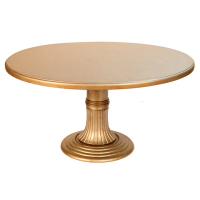 Table de bout ronde en bois Erjon