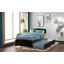 Lit plateforme simple avec lit gigogne-519530269