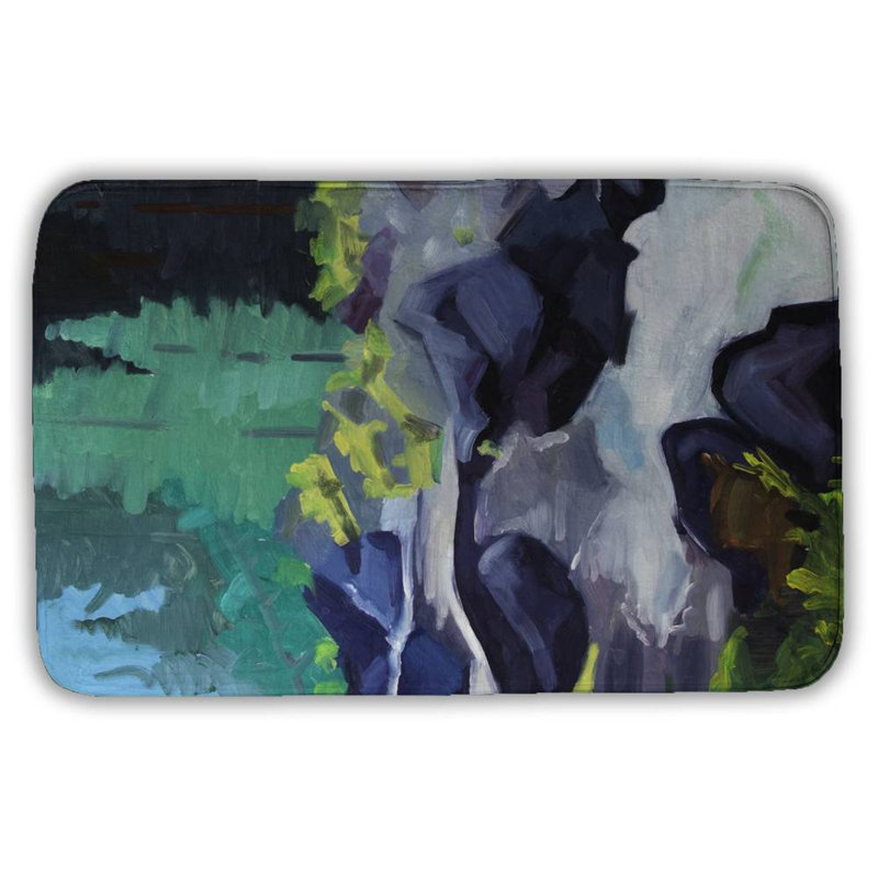 Fatouma Microfiber Non-Slip Bath Mat