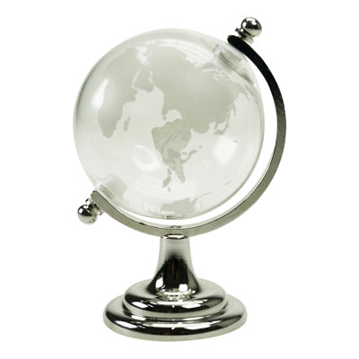 Glass Tabletop Globe