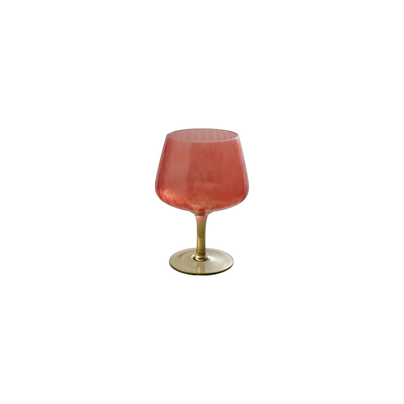 Ribbed Glass Stemware Duo