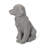 Dog Weather Resistant Stone Garden Statue