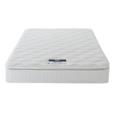 Silentnight Essentials 800 Pocket Memory Pillowtop Mattress - Medium    
