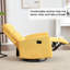 Fauteuil inclinable manuel avec chaise berçante et pivotante-734997295