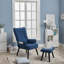 Chaise d'appoint rembourrée