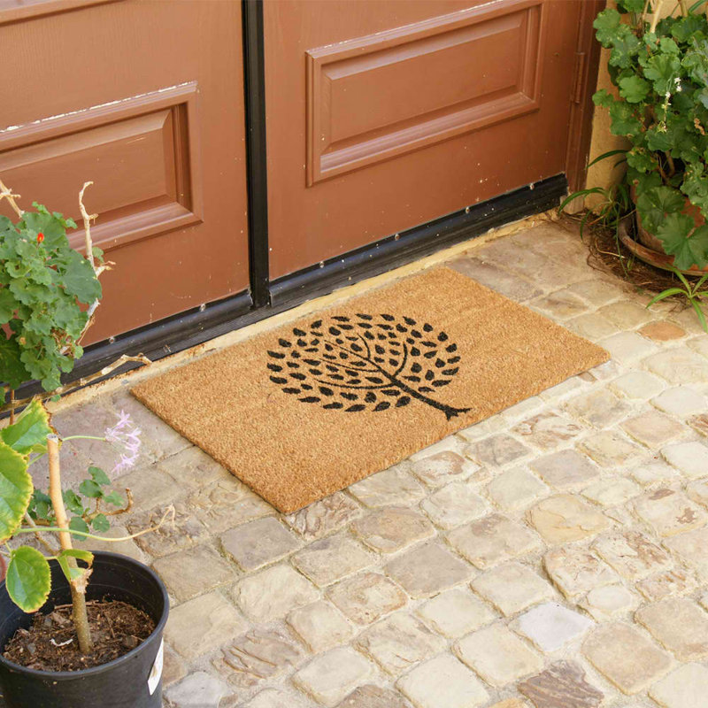 Zealand Non-Slip Outdoor Doormat, 1'6" x 2'6"