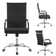 Wyndid High Back Executive Swivel Conference Office Desk Chair with Metal Frame and Arms