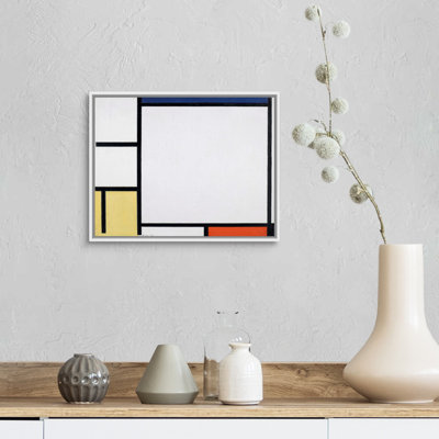 Composition With Blue, Red, Yellow And Black by Piet Mondrian - Painting on Canvas