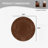 Home Weavers Classy Bathmat 100% Cotton Tufted Bath Rug, Extra Soft and Absorbent Bath Rugs, Non-Slip Bath Mats, Machine Washable bath rugs for Bathroom, 30" Round, Chocolate-588872262