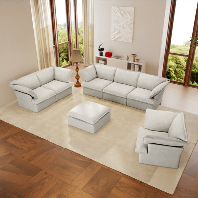 Canapé modulaire modulaire 4 pièces 4 pièces