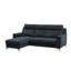 Izola 3 Seater Velvet Sofa Bed-1177284041-1177284081