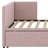 Upholstered Daybed With Pop Up Trundle-1281069976
