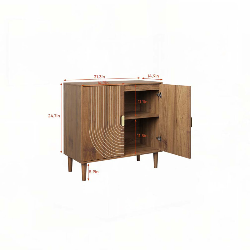 Farmhouse Storage Accent Cabinet