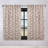  Leaves Pattern Machine Washable 100% Polyester Black Out Curtains with Back Tabs-103688495-103688498