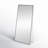 Sabine Metal Rectangle Floor Mirror-86933604-86932878
