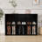 Latitude Run® Shoe Rack, 6 Compartment Open Storage Display Shoes Organizer FSSR016-1684819846