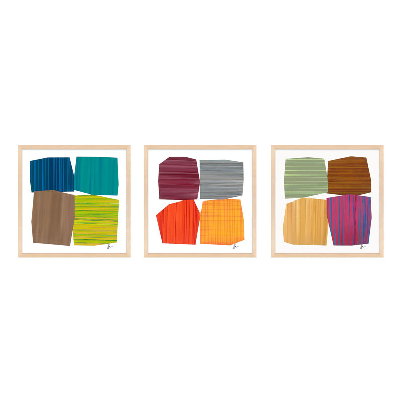 Sunday Somewhere Print by Lee Lessem, 38" H x 30" W x 1.25" D, Beige