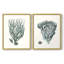 Antique encadré de corail de qualité antique - impression prête à accrocher - aucun clou requis-1515490569-1515490571