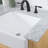 Guri 60'' Double Bathroom Vanity with Carrara Marble Top-975870547