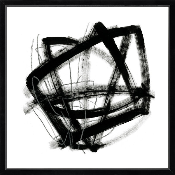 Tessellation III Abstract - Single Picture Frame Print, 55 cm H x 55 cm W