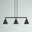 Luminaire suspendu linéaire à 3 lumières pour îlot de cuisine Donovan-1977071079-1977071078-1977071090